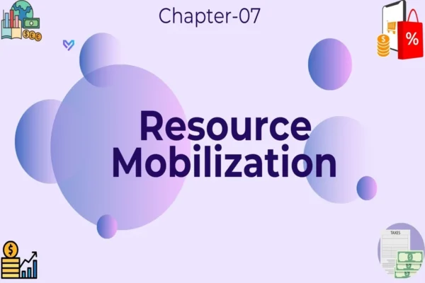 Resource Mobilization - Class 11 CBSE Entrepreneurship Notes in English