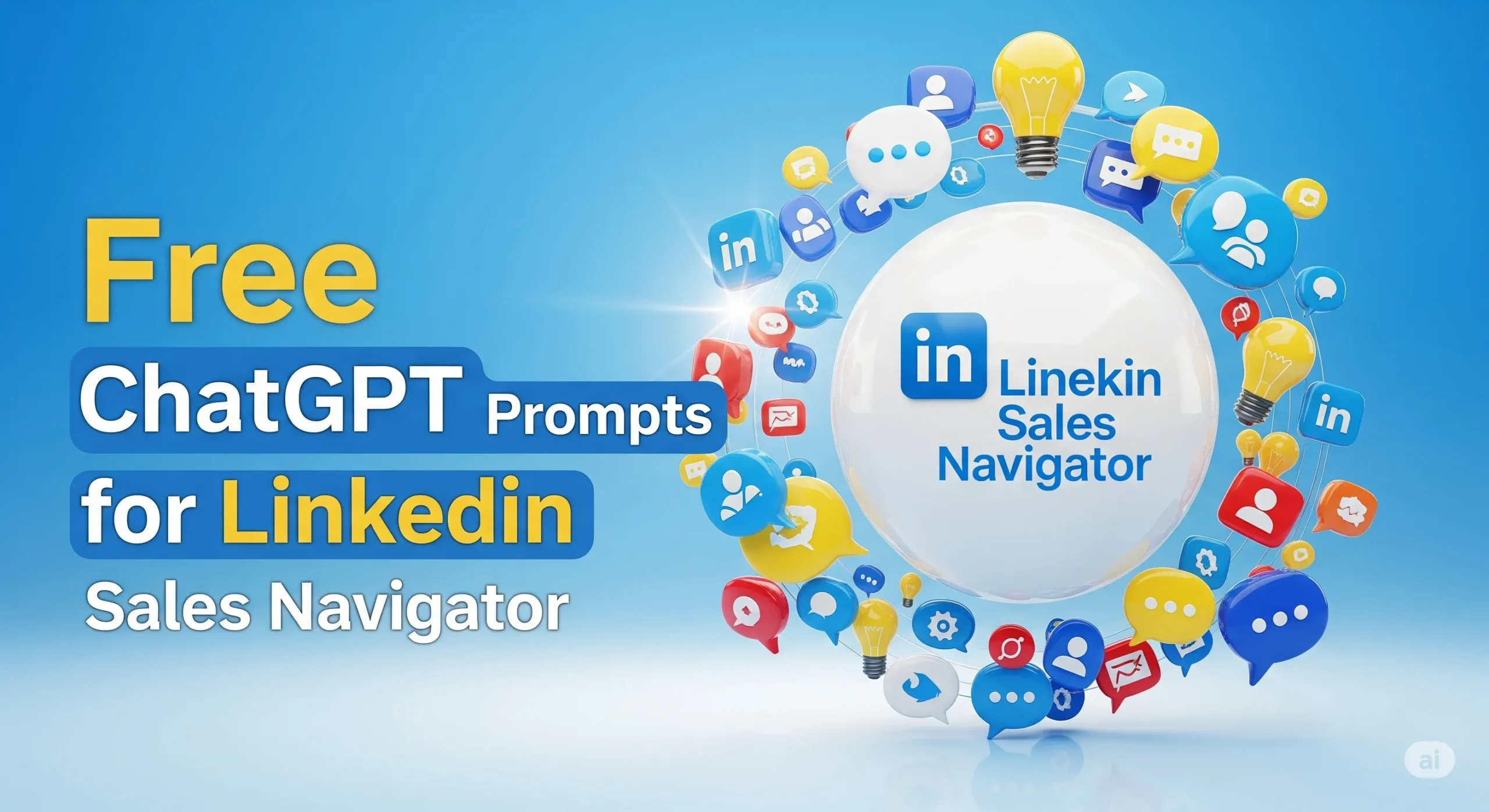 Free ChatGPT Prompts for LinkedIn Sales Navigator bookflicker