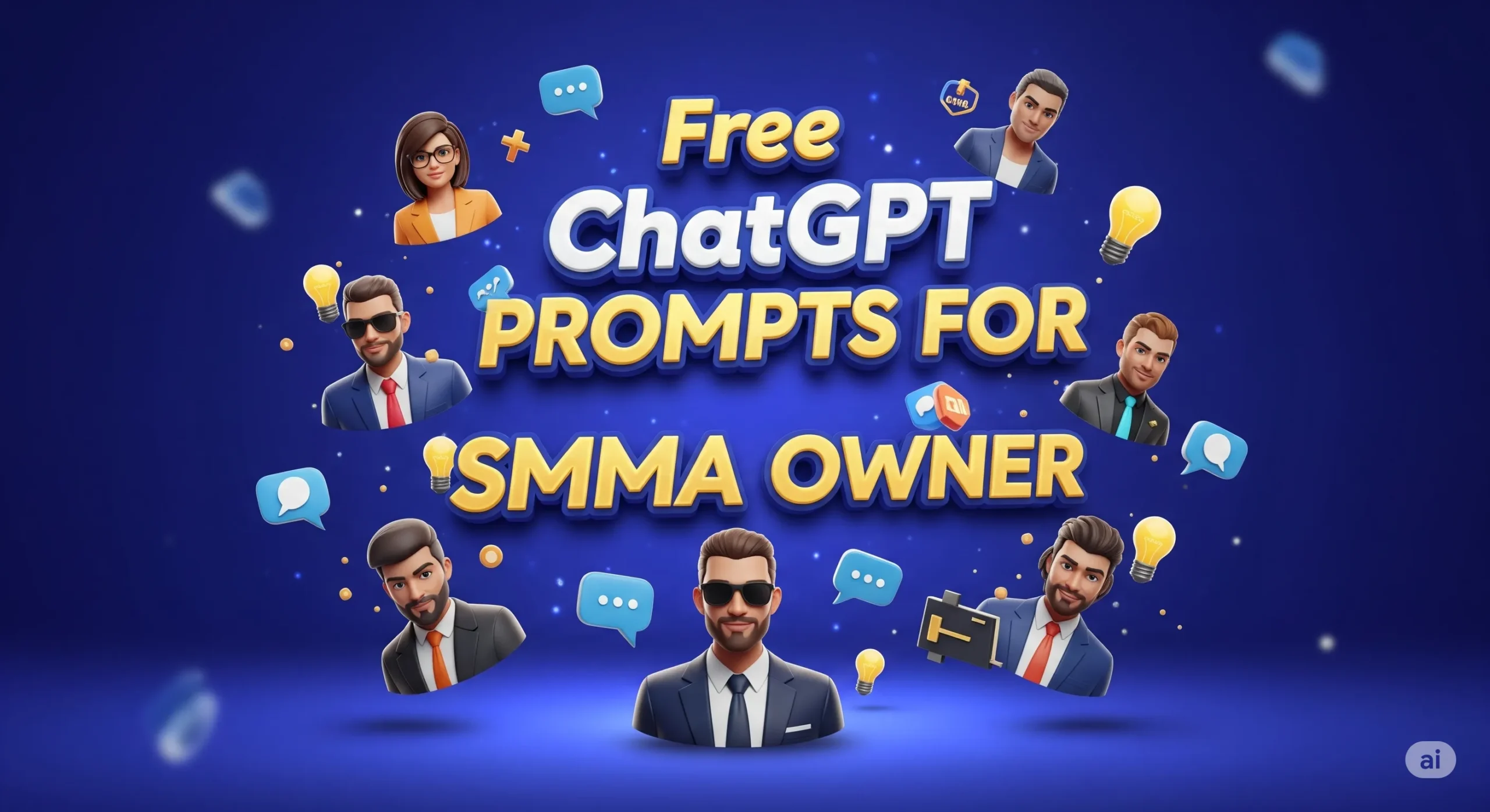 Free ChatGPT Prompts for SMMA owner bookflicker