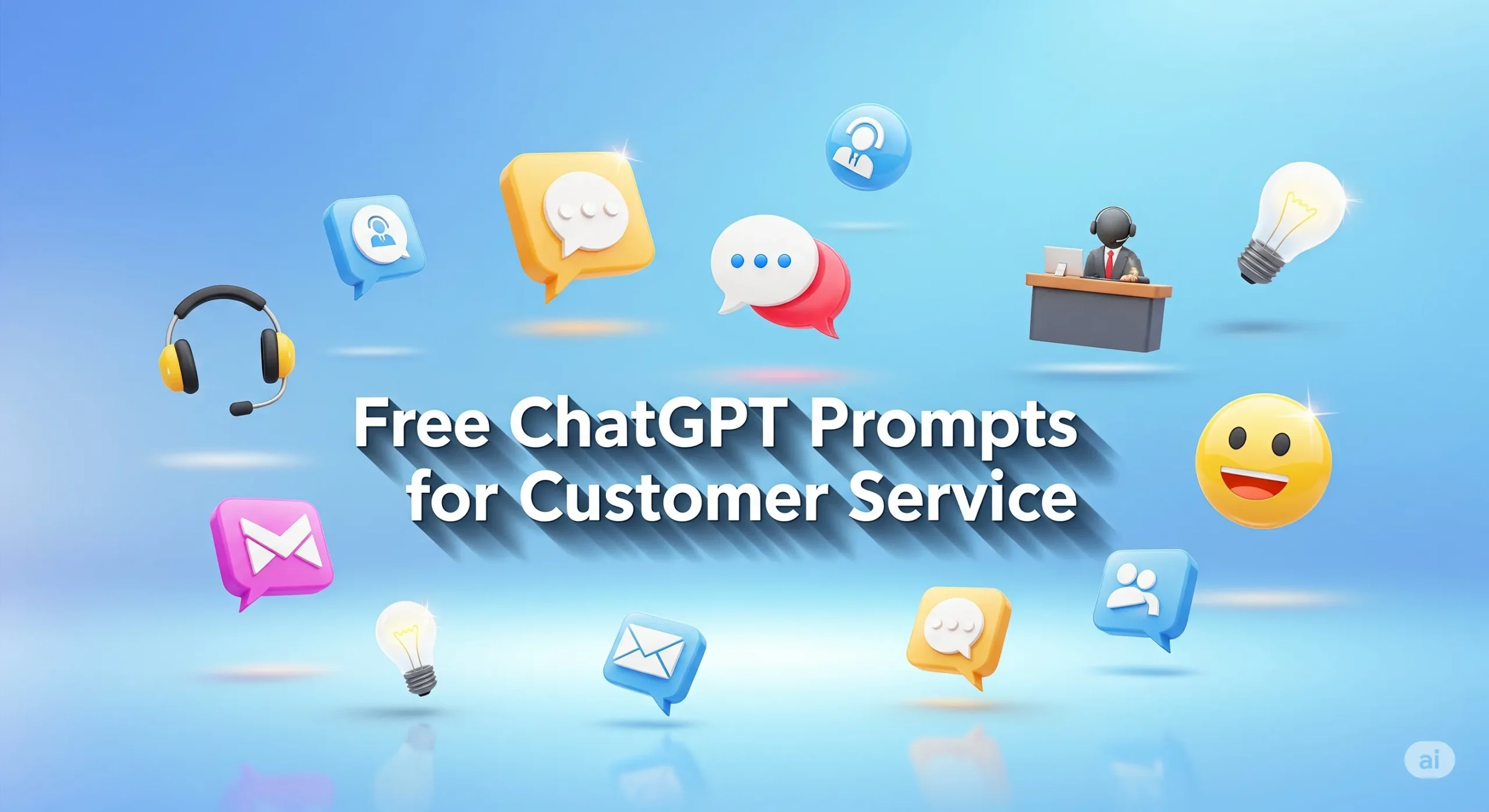 Free ChatGPT Prompts for customer service bookflicker