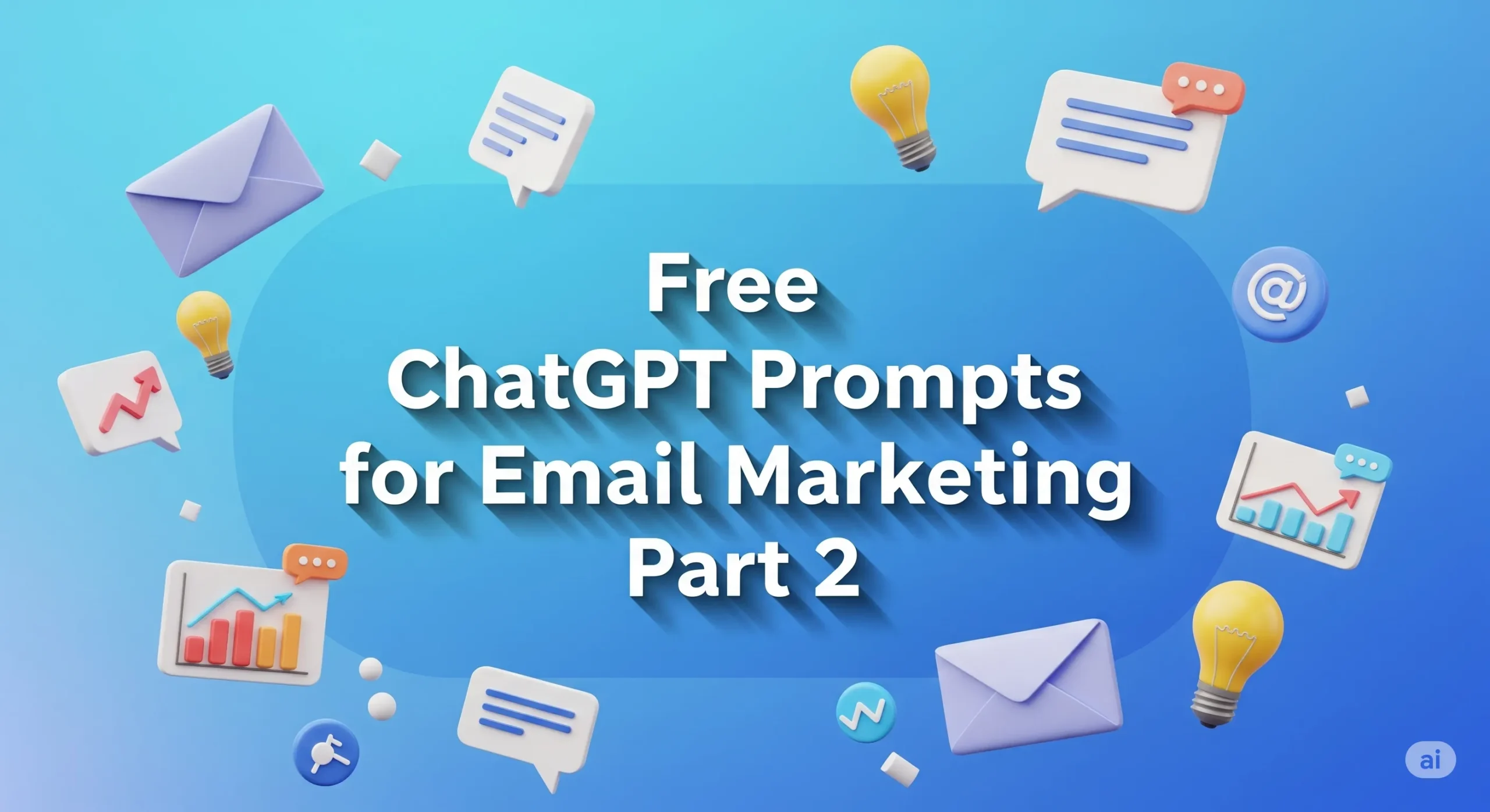 Free ChatGPT Prompts for email marketing part 2 bookflicker