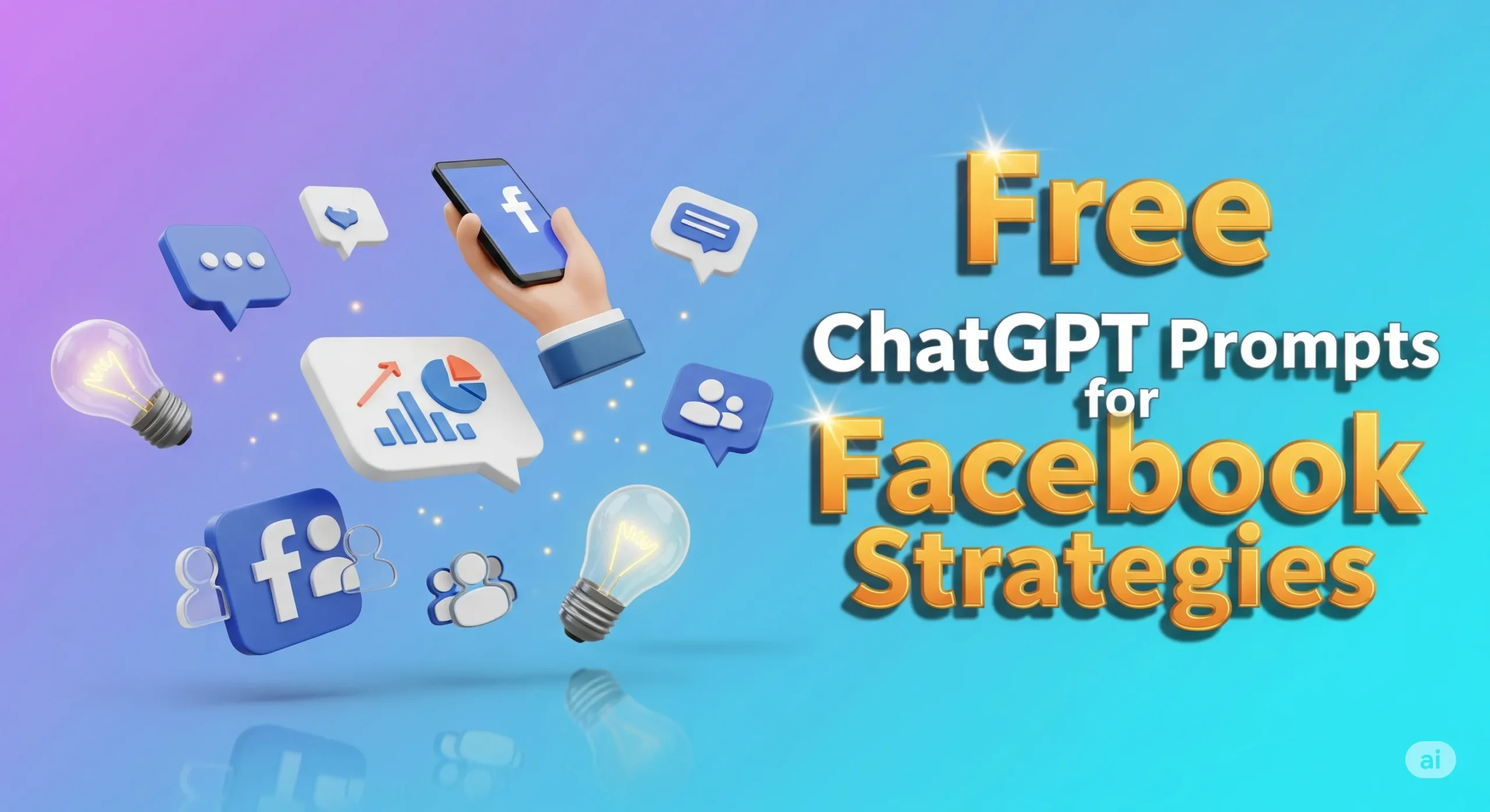Free ChatGPT Prompts for facebook strategies bookflicker