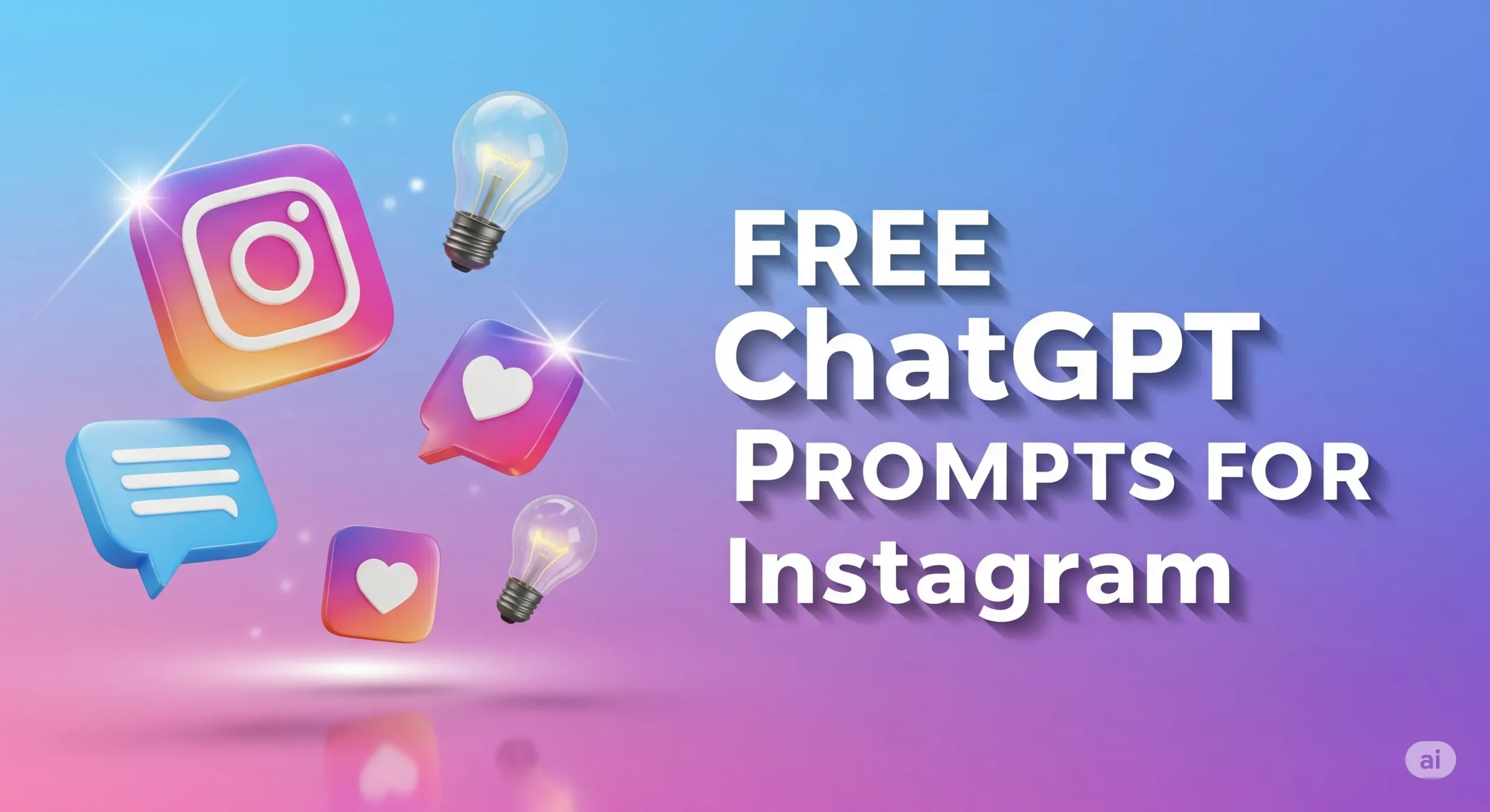 Free ChatGPT Prompts for instagram bookflicker