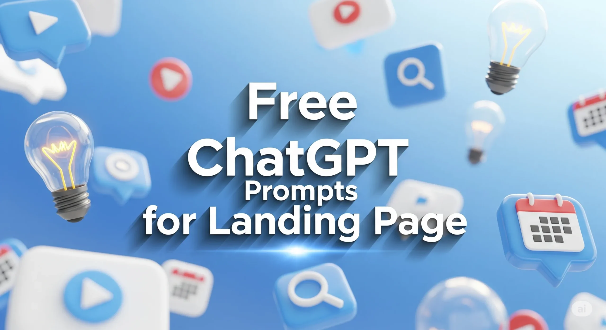 Free ChatGPT Prompts for landing page bookflicker