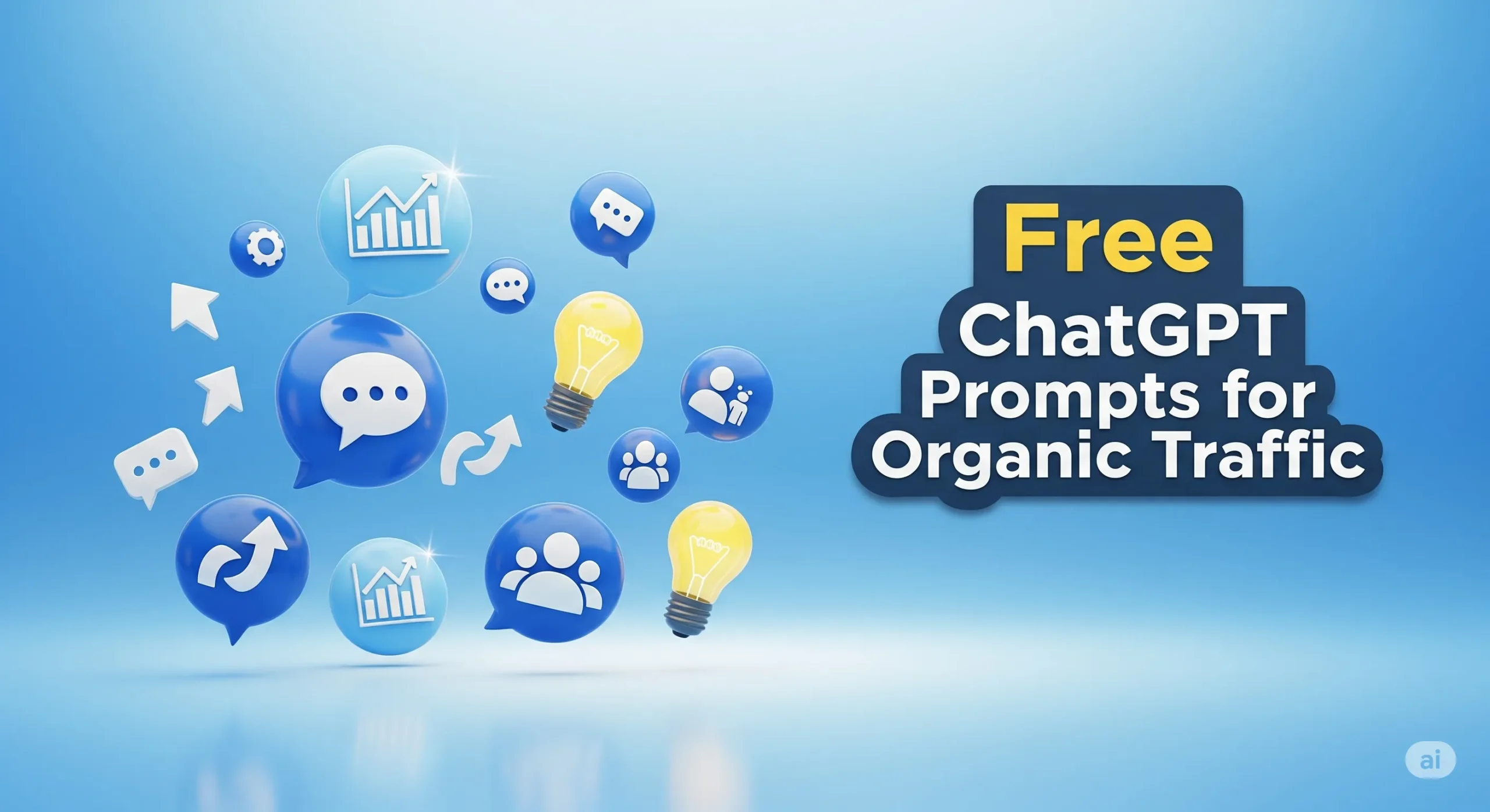 Free ChatGPT Prompts for organic traffic bookflicker