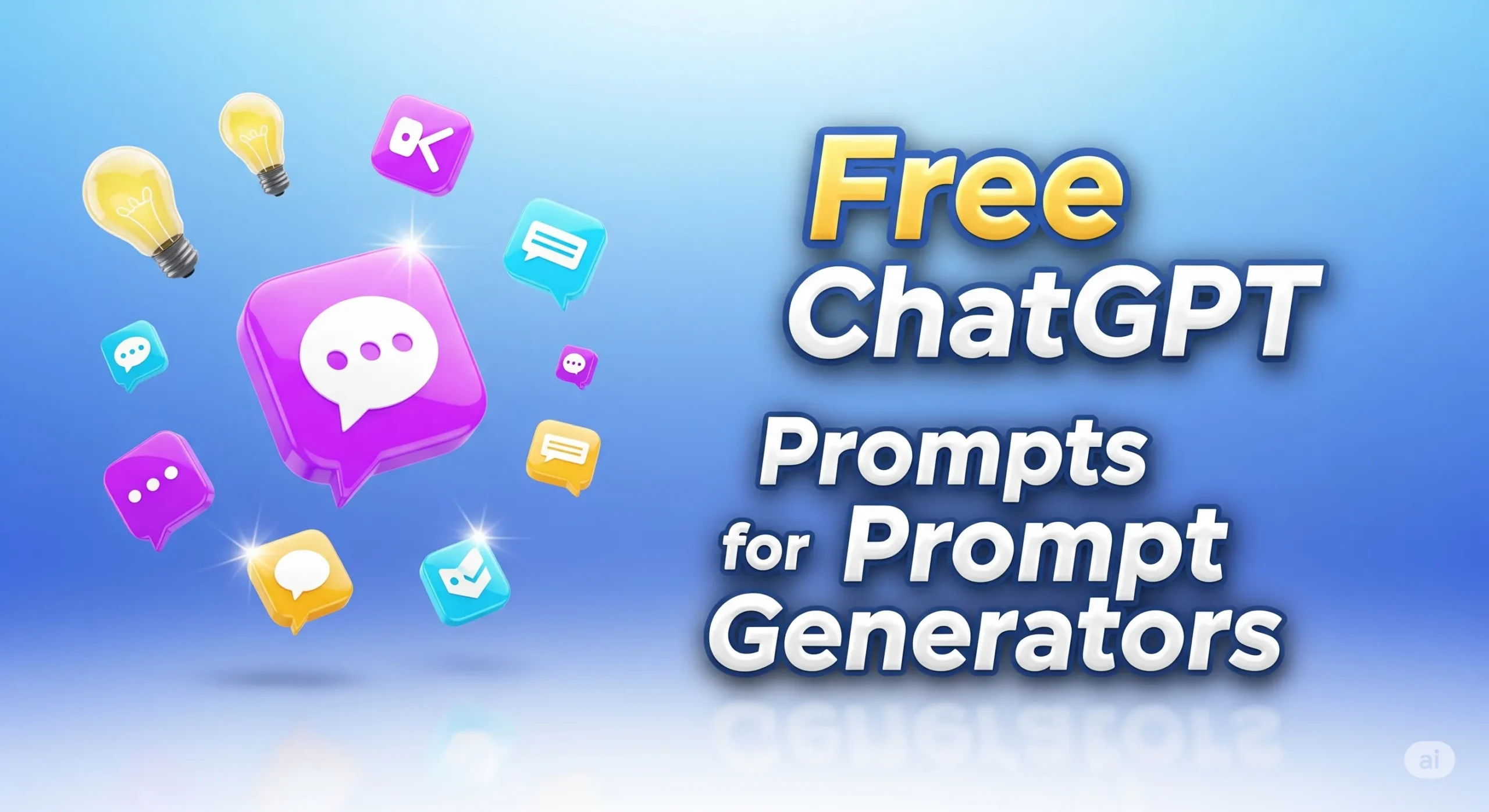 Free ChatGPT Prompts for prompt generators bookflicker