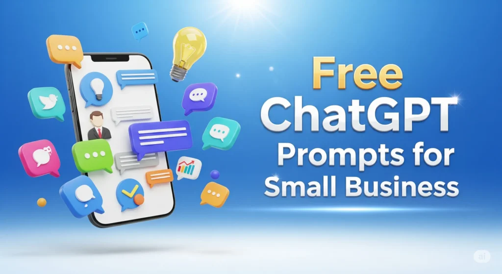 Free ChatGPT Prompts for Small Business | Tutors Bookflicker