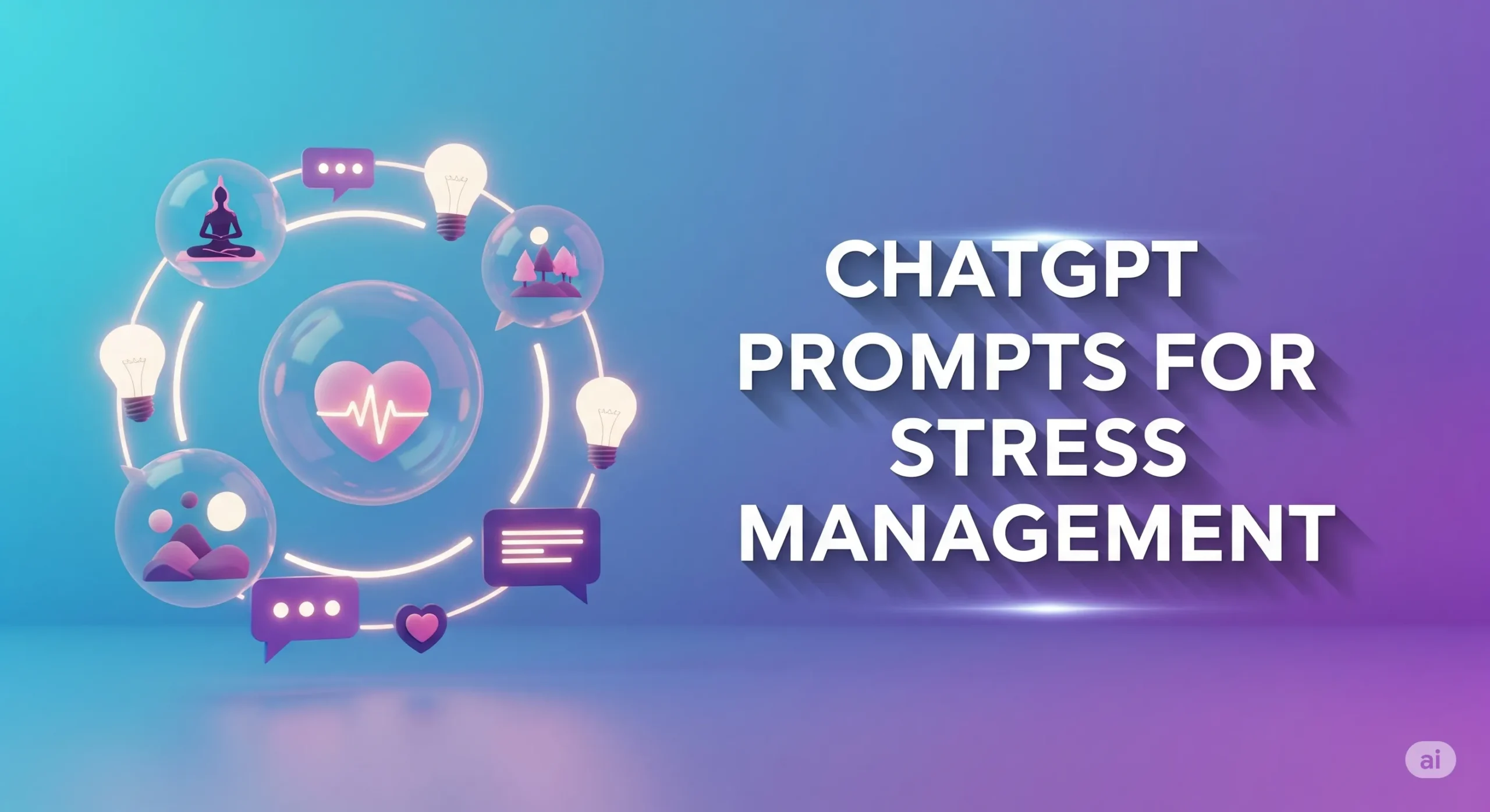 Free ChatGPT Prompts for stress management bookflicker