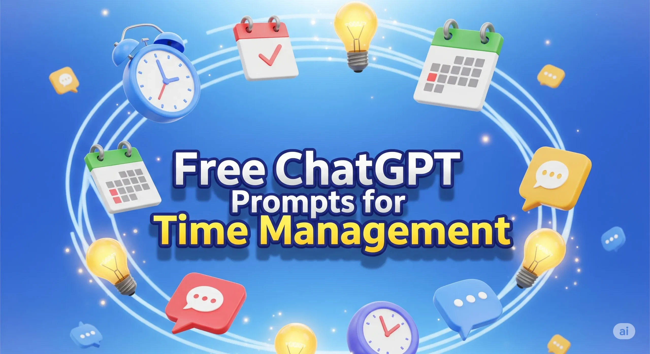 Free ChatGPT Prompts for time management bookflicker