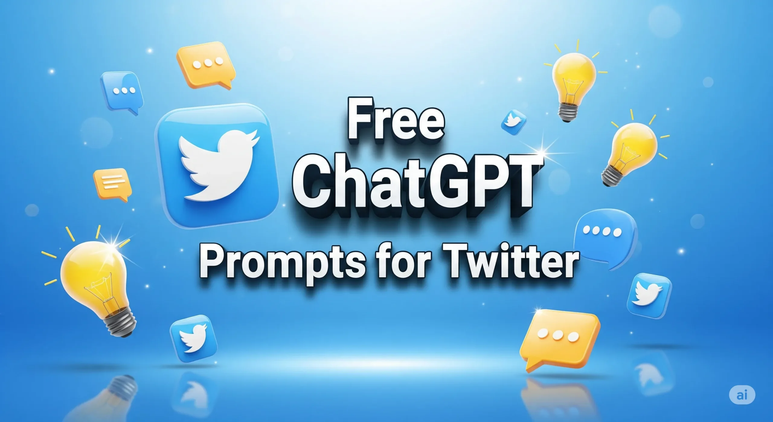 Free ChatGPT Prompts for twitter bookflicker