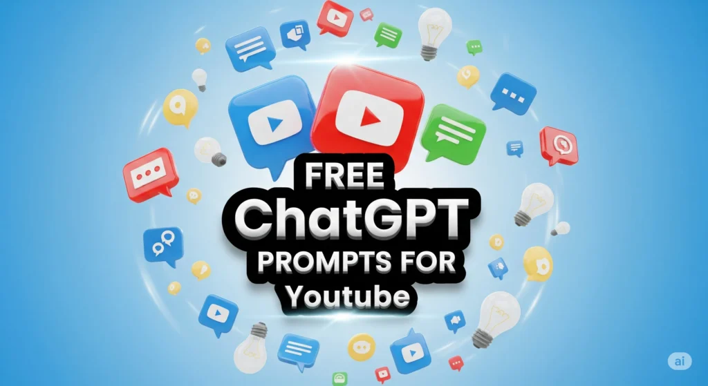 Free ChatGPT Prompts for Youtube | Tutors Bookflicker