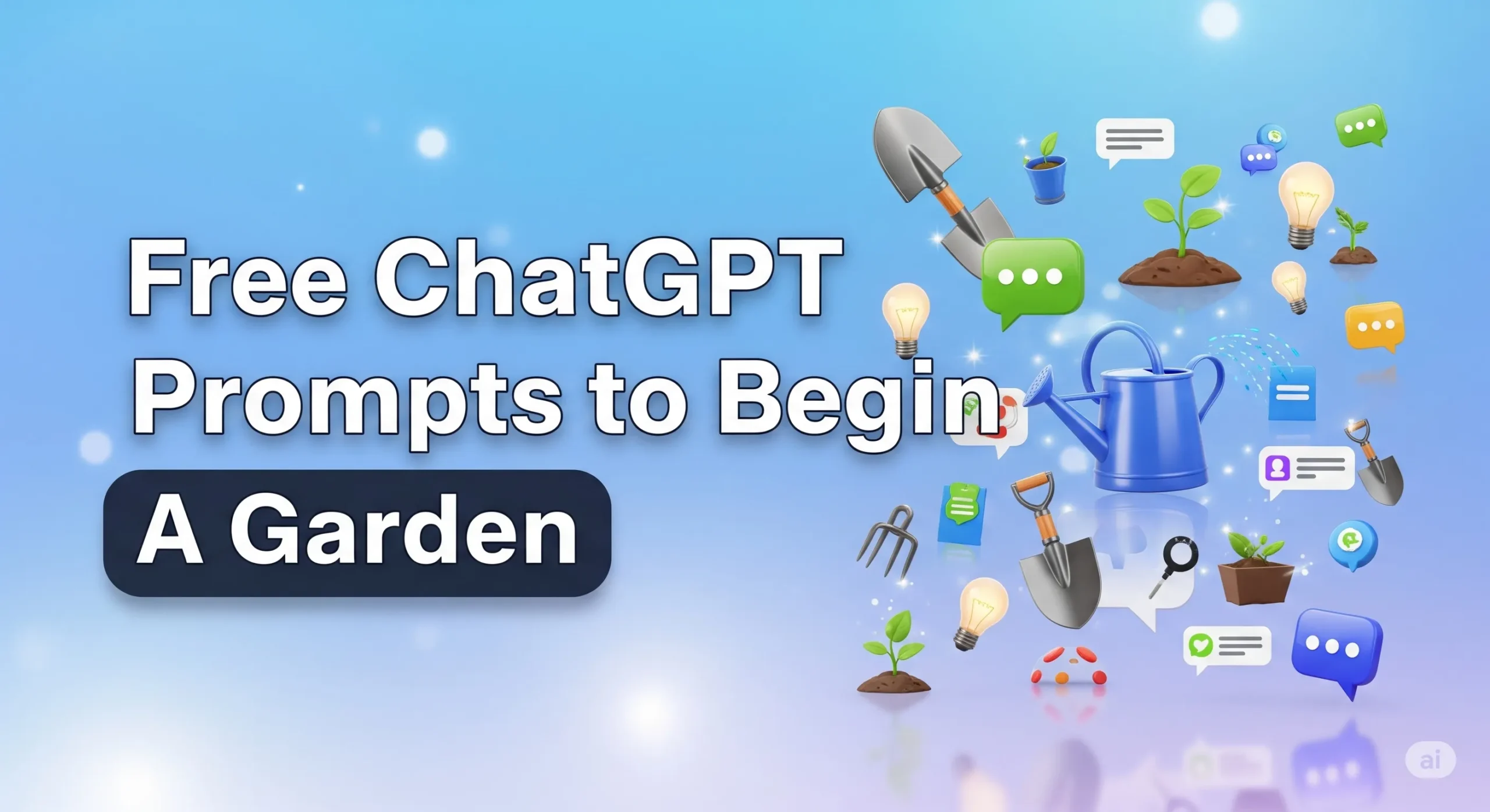 Free ChatGPT Prompts to begin a garden bookflicker