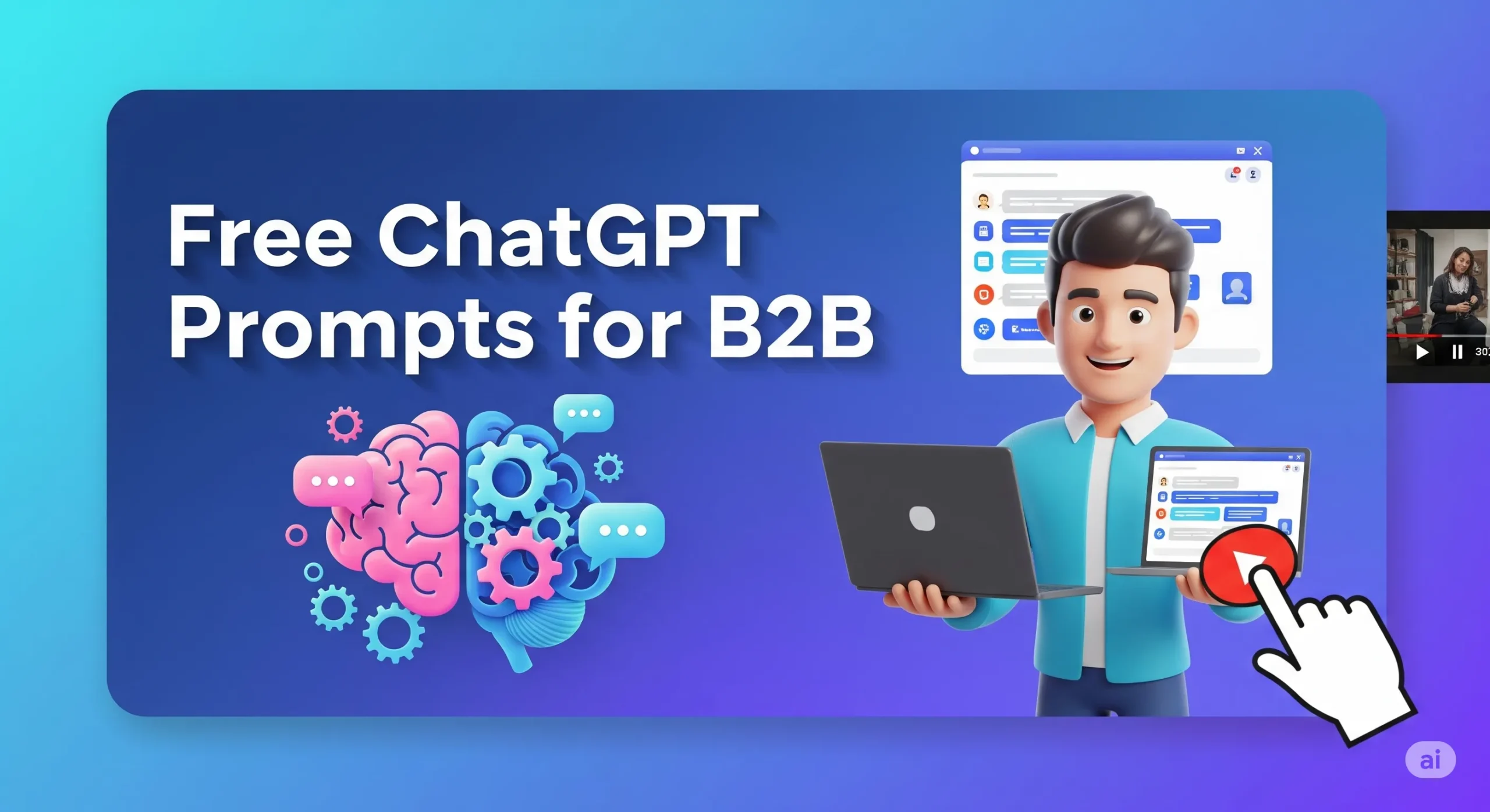 Free Chatgpt prompts for b2b bookflicker