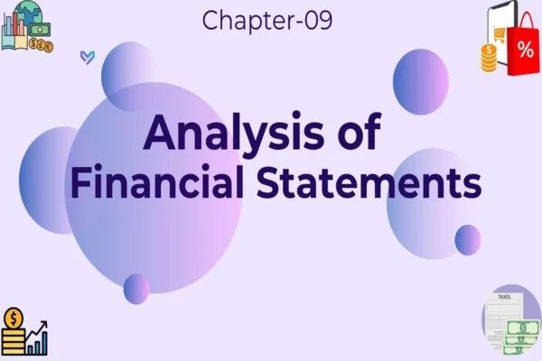 Analysis of Financial Statements - Class 12 CBSE Accounts Notes in English