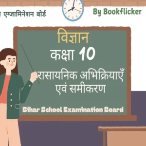 रासायनिक अभिक्रियाएँ एवं समीकरण BSEB Pdf Download - Class 10 Science Notes in Hindi