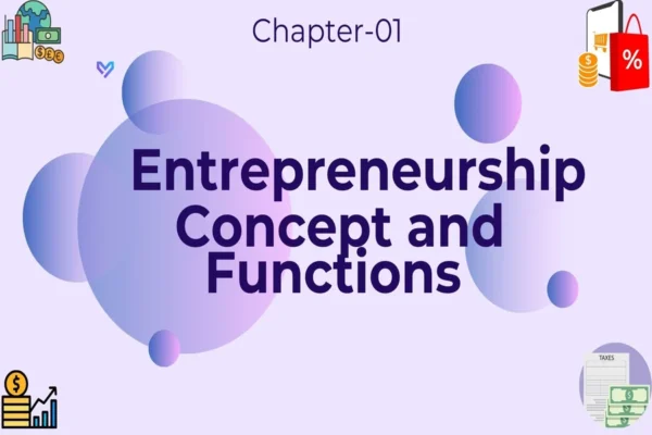 Entrepreneurship Concept And Functions - Class 11 CBSE Entrepreneurship Notes in English