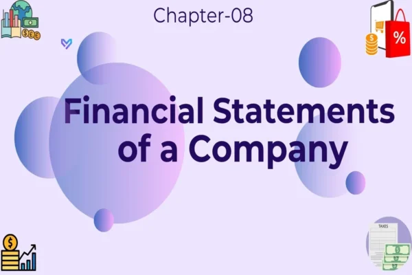Financial Statements of a Company - Class 12 CBSE Accounts Notes in English