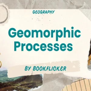 Geomorphic Processes  - Class 11 CBSE Geography Notes in English