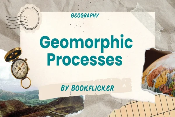 Geomorphic Processes  - Class 11 CBSE Geography Notes in English