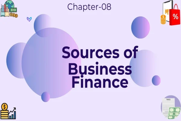 Source of Business Finance - Class 11 CBSE Business Studies Notes in English