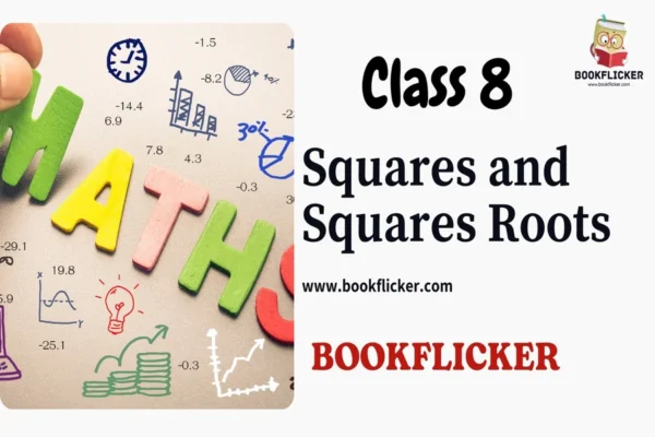 Maths Class 08: Squares and Square Roots - Class 08 CBSE Notes